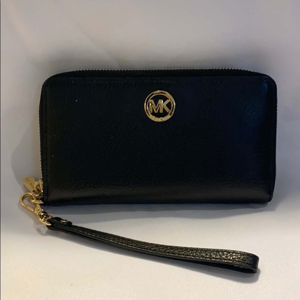 Michael Kors Clutch Wallet Black